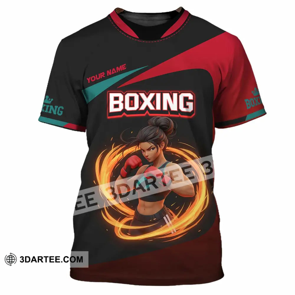 Unisex Shirt Custom Boxing Sport Shirt T Shirt / S T shirt