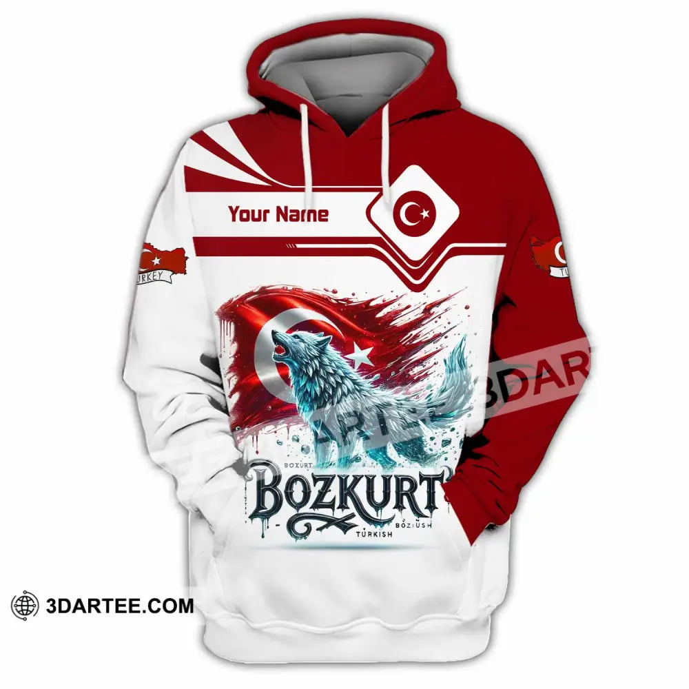 Unisex Shirt - Custom Bozkurt Shirt - Hoodie / S - T-shirt