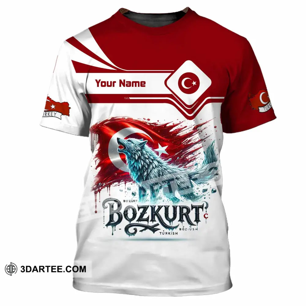 Unisex Shirt - Custom Bozkurt Shirt - T-Shirt / S - T-shirt