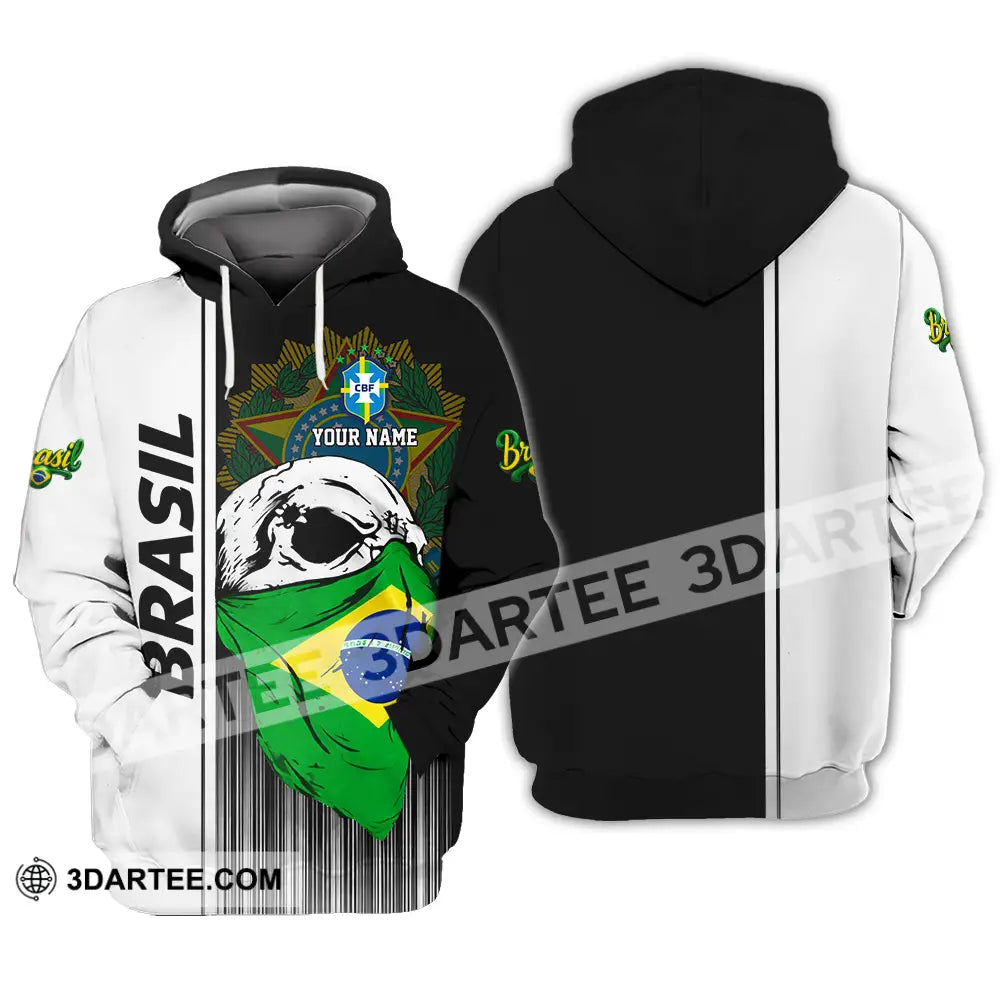 Unisex Shirt - Custom Brasil 3D Shirt Hoodie / S T-shirt