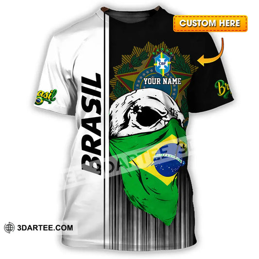 Unisex Shirt - Custom Brasil 3D Shirt T-shirt
