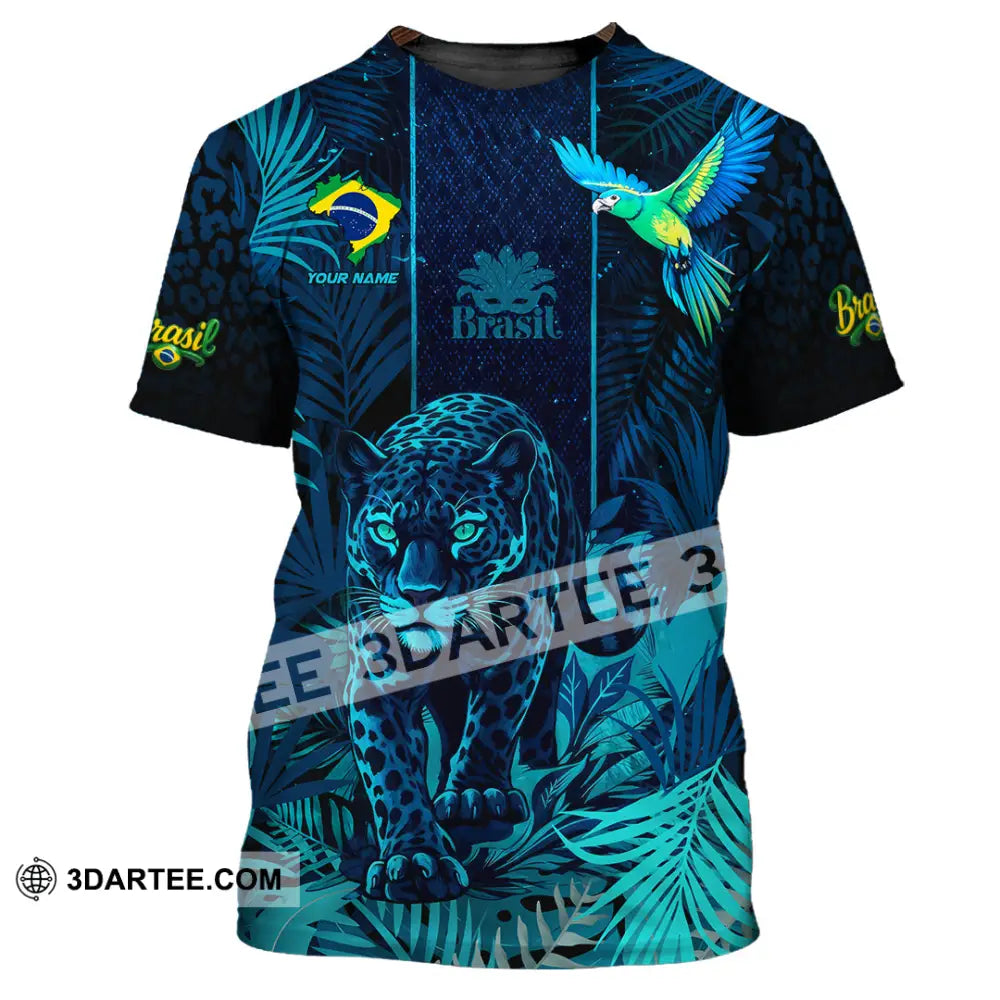 Unisex Shirt - Custom Brasil 3D Shirt T-Shirt / S T-shirt