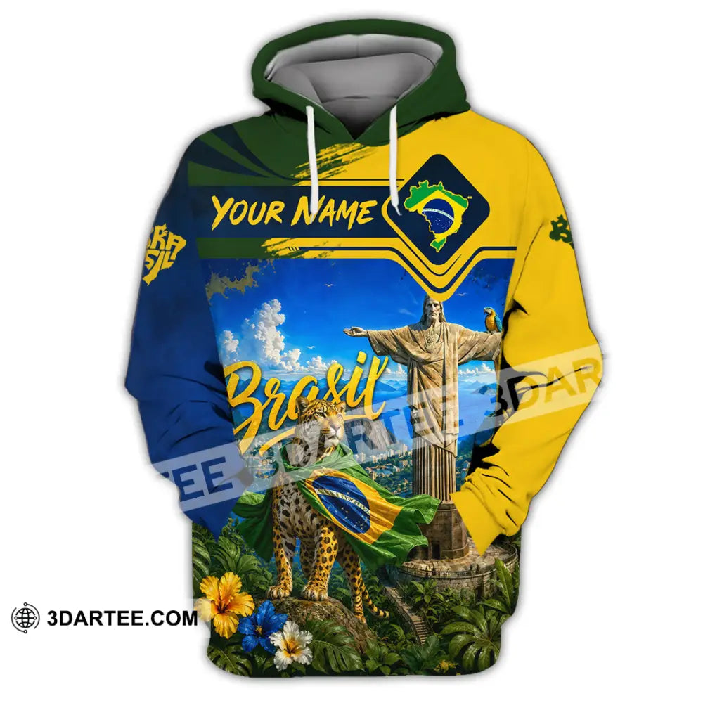 Unisex Shirt - Custom Brasil Shirt - Hoodie / S - T-shirt