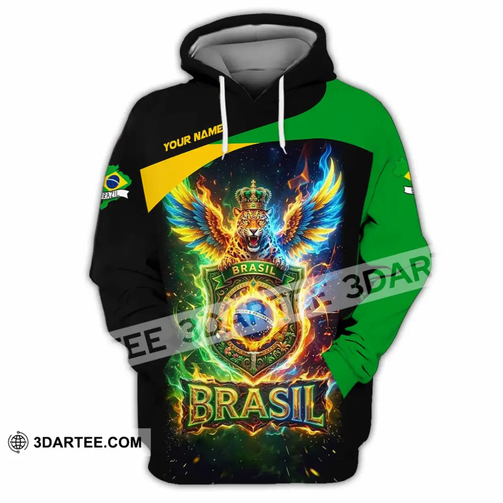 Unisex Shirt - Custom Brasil Shirt - Hoodie / S - T-shirt