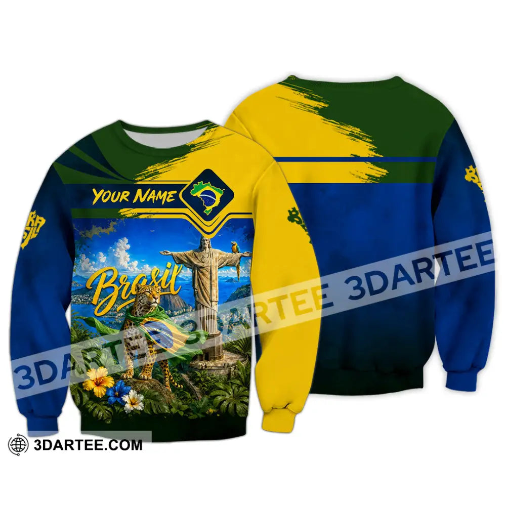 Unisex Shirt - Custom Brasil Shirt - Long Sleeve / S - T-shirt