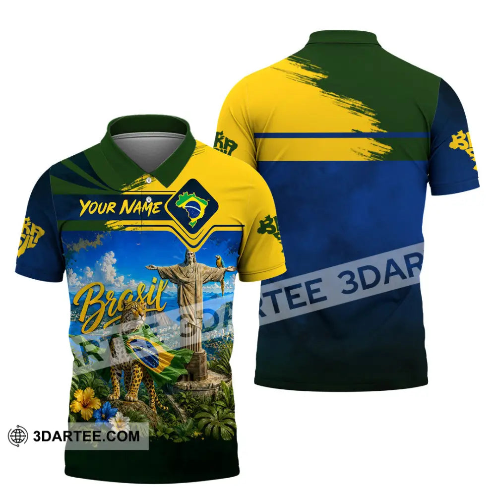 Unisex Shirt - Custom Brasil Shirt - Polo Shirt / S - T-shirt
