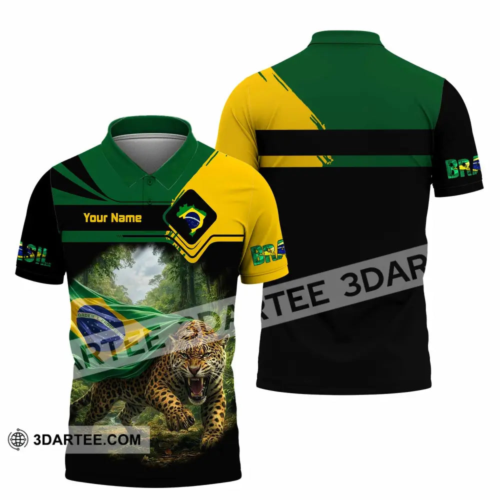 Unisex Shirt - Custom Brasil Shirt - Polo Shirt / S - T-shirt