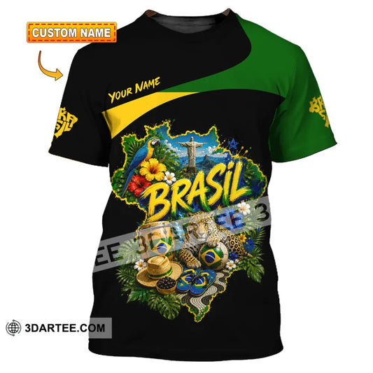 Unisex Shirt - Custom Brasil Shirt - T-shirt
