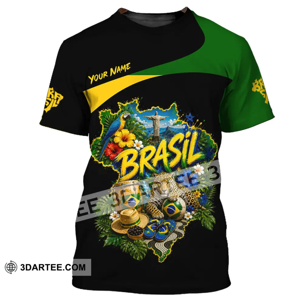 Unisex Shirt - Custom Brasil Shirt - T-Shirt / S - T-shirt
