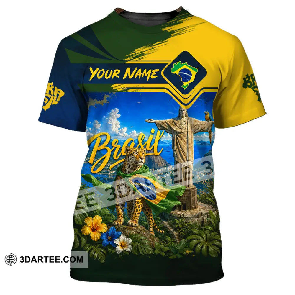 Unisex Shirt - Custom Brasil Shirt - T-Shirt / S - T-shirt