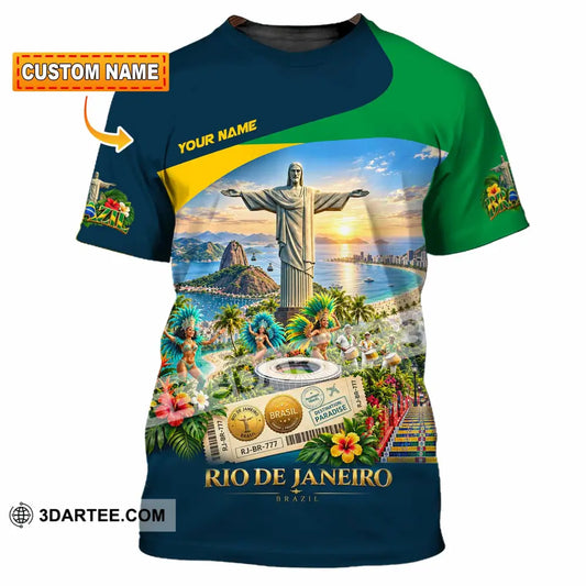 Unisex Shirt - Custom Brazil Shirt - T-shirt
