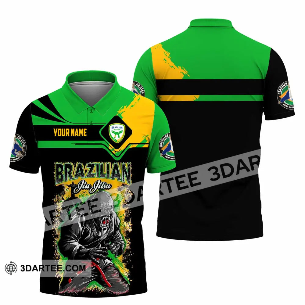 Unisex Shirt - Custom Brazilian 3D Shirt Polo Shirt / S T-shirt