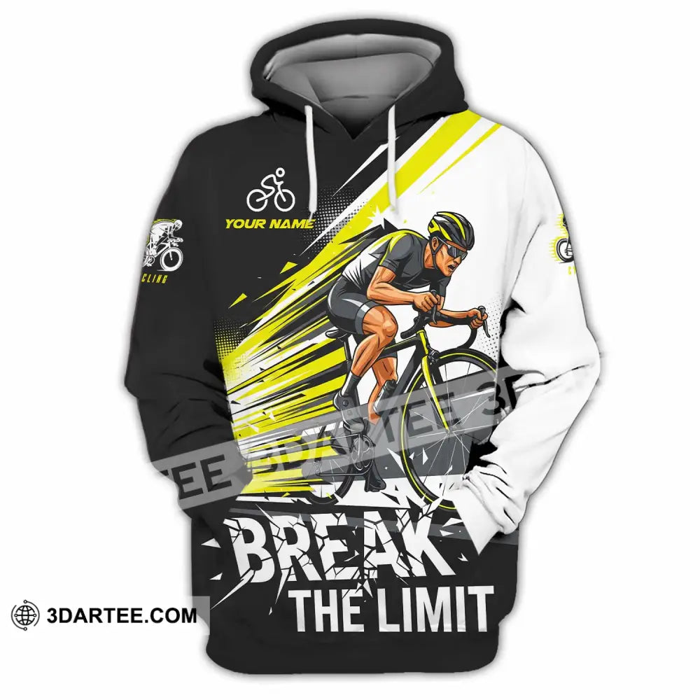 Unisex Shirt - Custom Break The Limit Biker Shirt Hoodie / S T-shirt