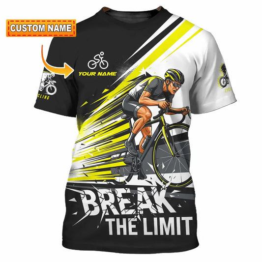 Unisex Shirt - Custom Break The Limit Biker Shirt T-shirt
