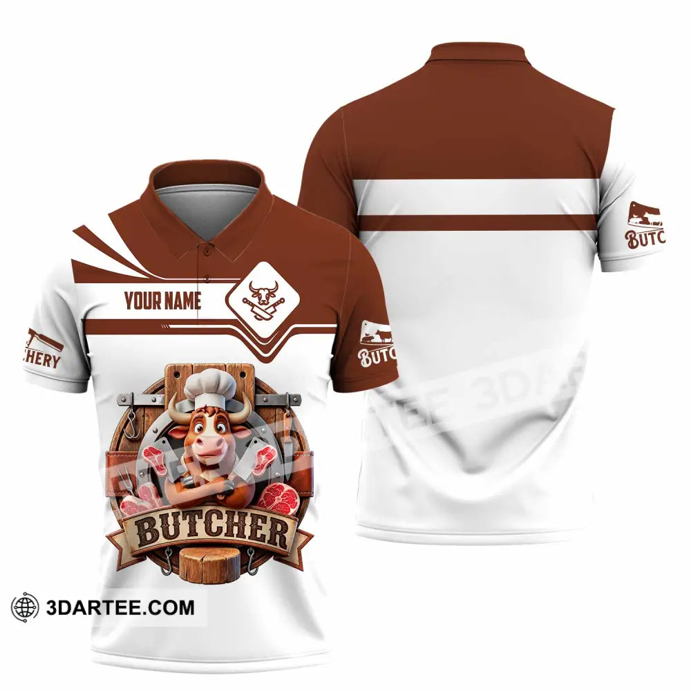 Unisex Shirt - Custom Butcher Shirt - Polo Shirt / S - T-shirt
