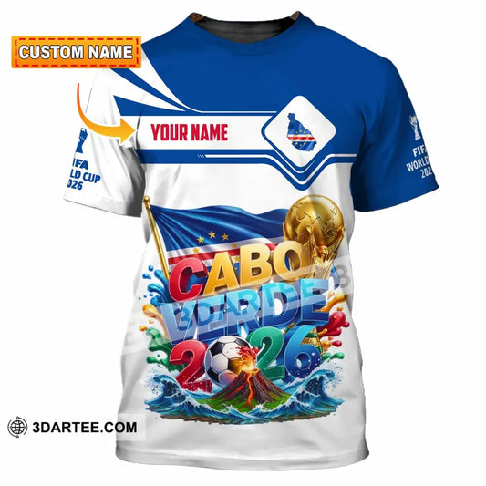 Unisex Shirt - Custom Cabo Verde World Cup 2026 Shirt - T-shirt