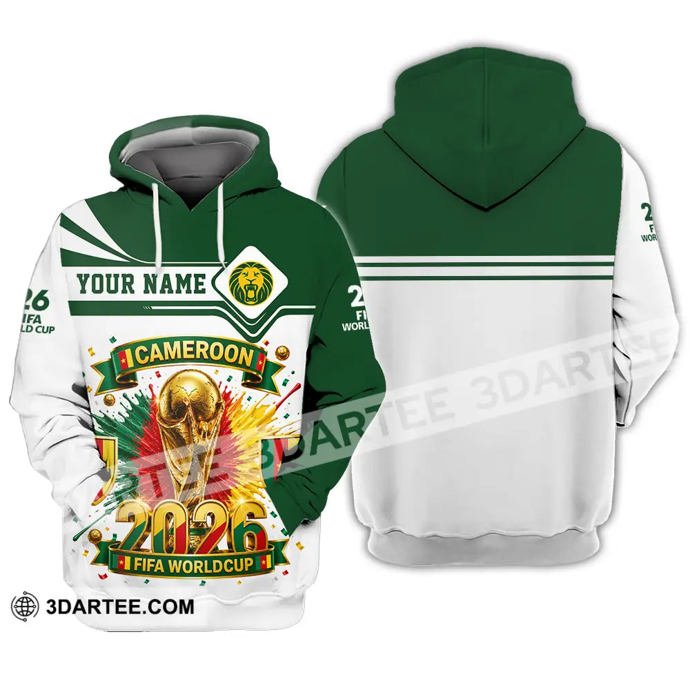 Unisex Shirt - Custom Cameroon World Cup 2026 Shirt - Hoodie / S - T-shirt