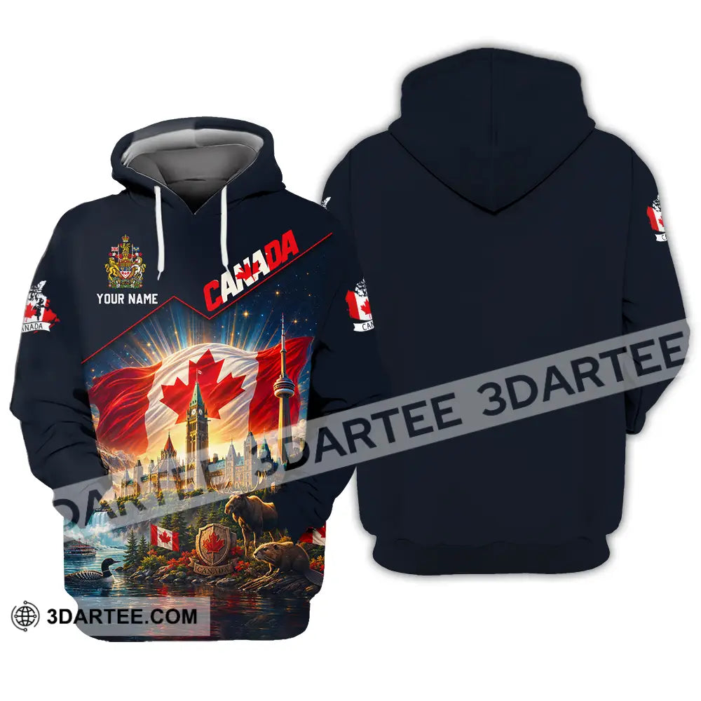 Unisex Shirt - Custom Canada Shirt - Hoodie / S - T-shirt