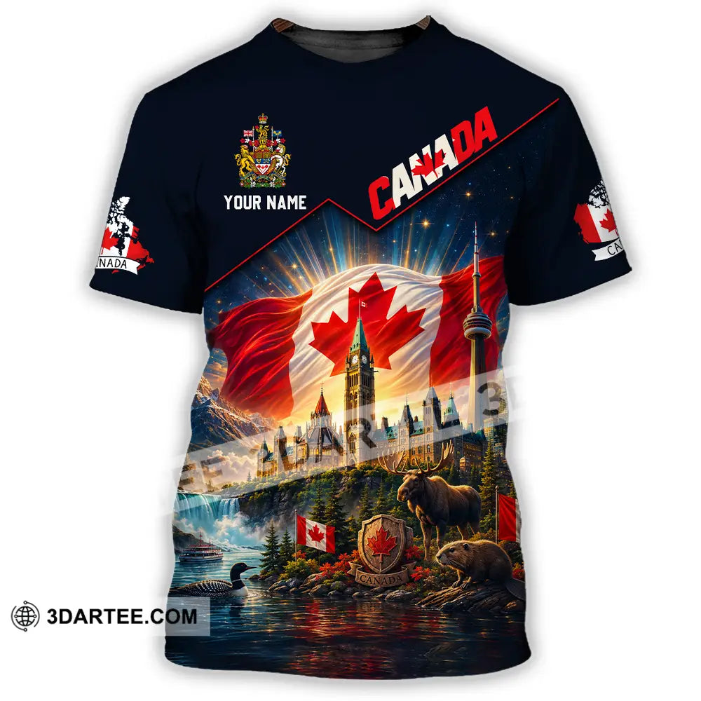 Unisex Shirt - Custom Canada Shirt - T-Shirt / S - T-shirt