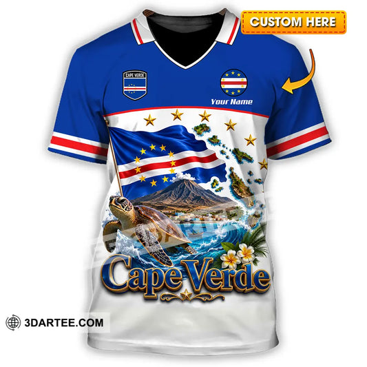Unisex Shirt - Custom Cape Verde Shirt - T-shirt