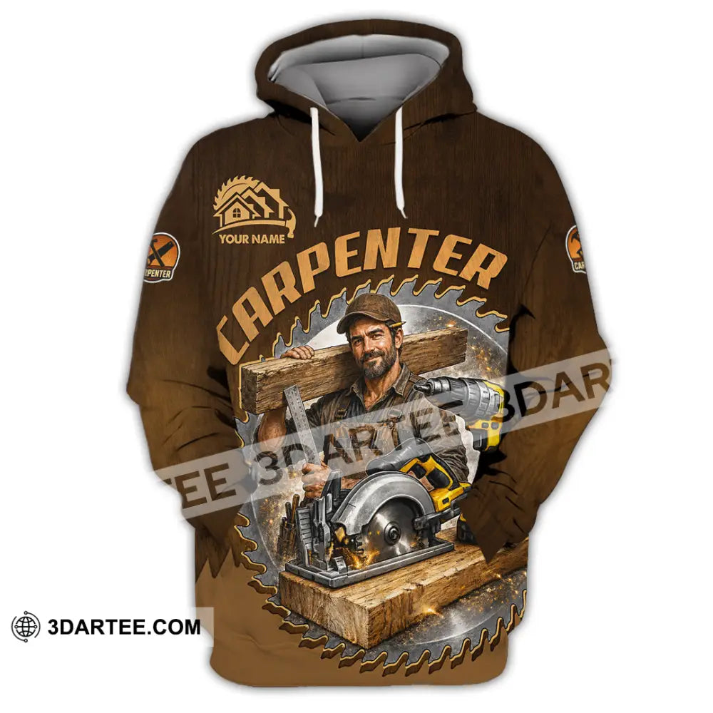 Unisex Shirt - Custom Carpenter Shirt - Hoodie / S - T-shirt