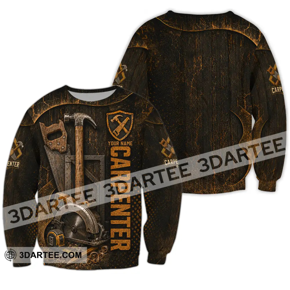 Unisex Shirt - Custom Carpenter Shirt - Long Sleeve / S - T-shirt