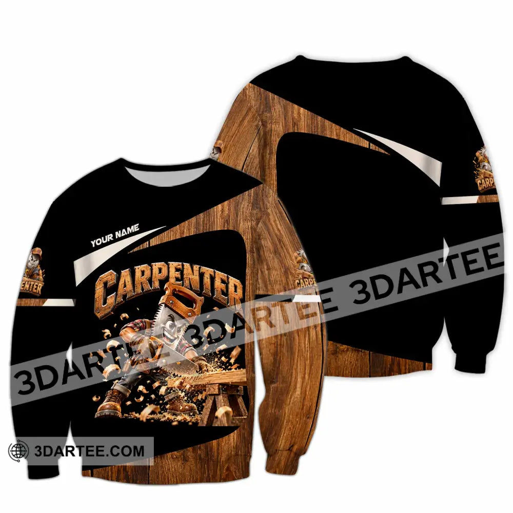 Unisex Shirt - Custom Carpenter Shirt - Long Sleeve / S - T-shirt