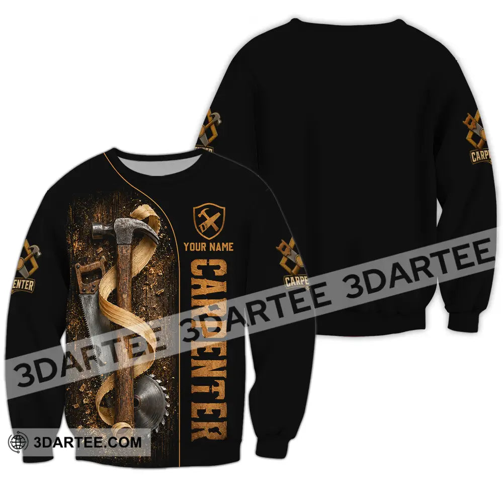 Unisex Shirt - Custom Carpenter Shirt - Long Sleeve / S - T-shirt