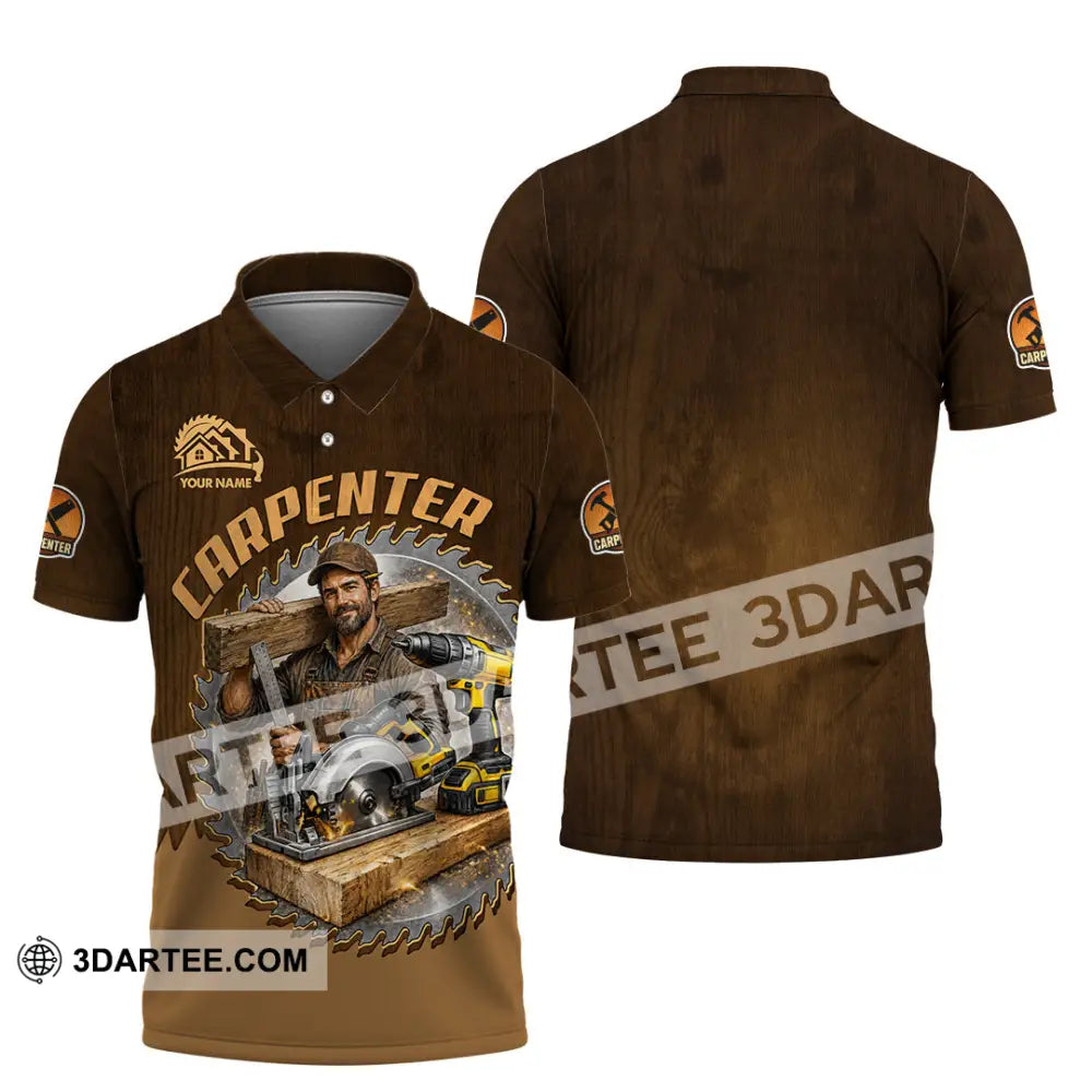 Unisex Shirt - Custom Carpenter Shirt - Polo Shirt / S - T-shirt