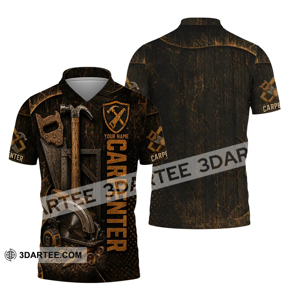 Unisex Shirt - Custom Carpenter Shirt - Polo Shirt / S - T-shirt