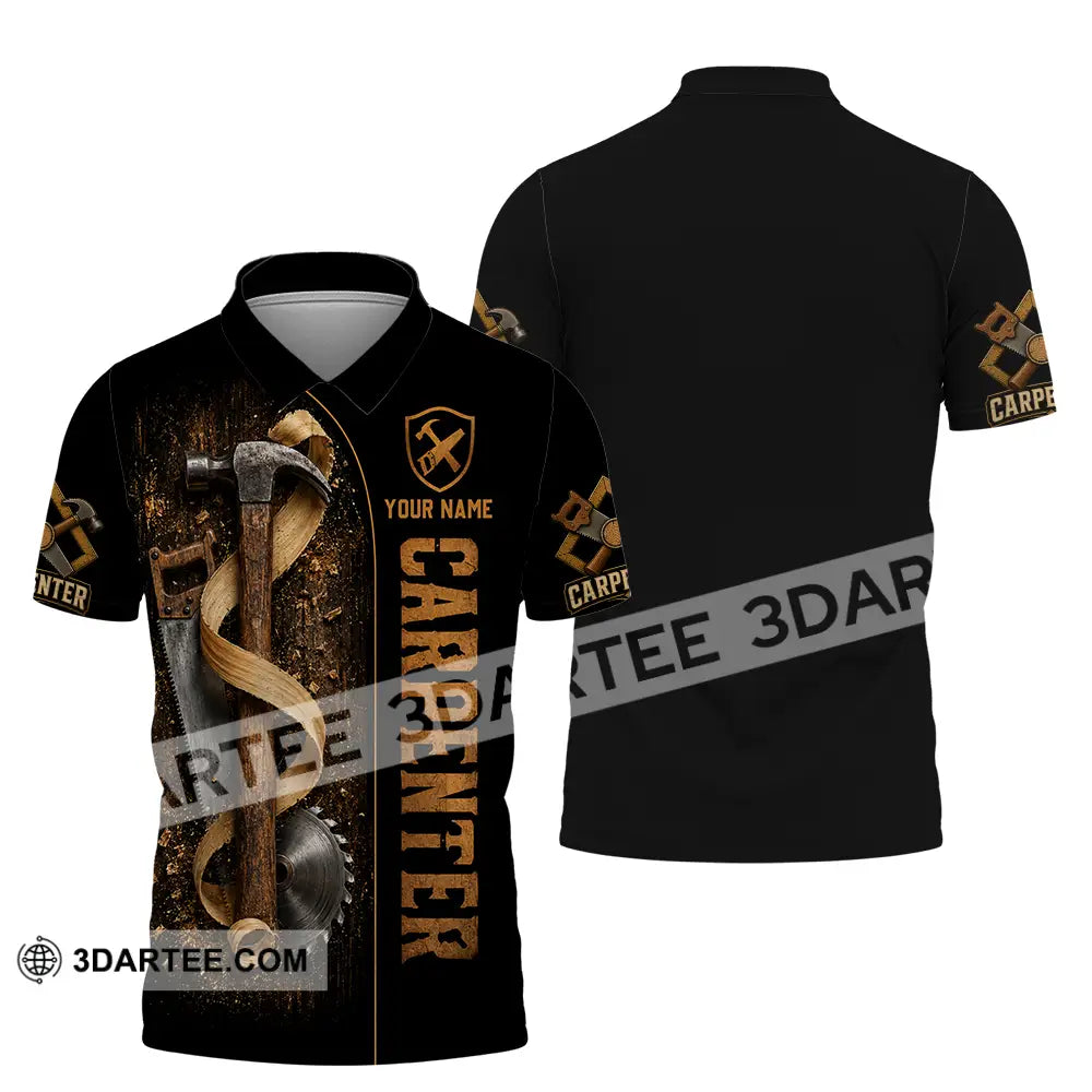 Unisex Shirt - Custom Carpenter Shirt - Polo Shirt / S - T-shirt