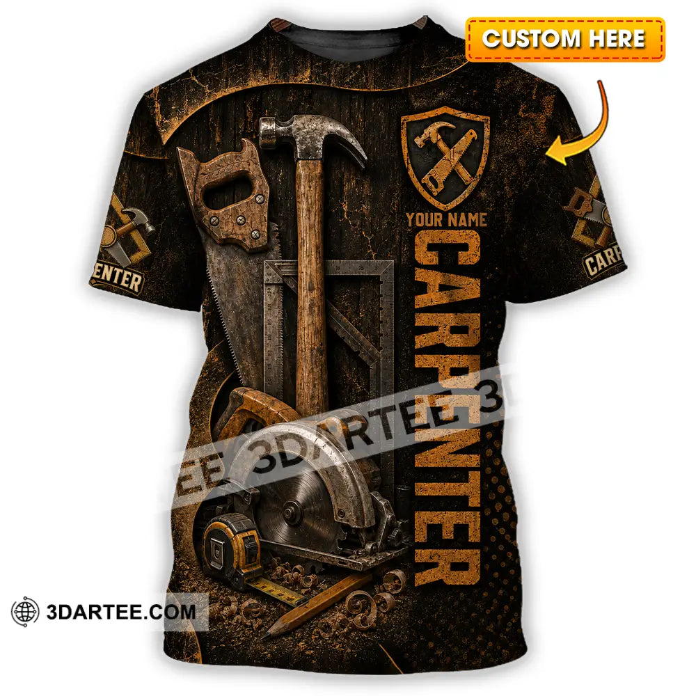 Unisex Shirt - Custom Carpenter Shirt - T-shirt