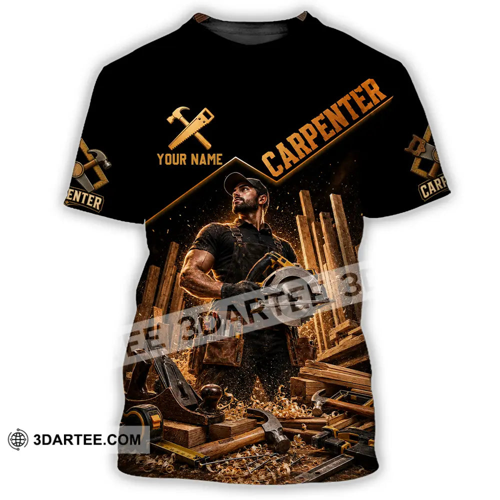 Unisex Shirt - Custom Carpenter Shirt - T-Shirt / S - T-shirt