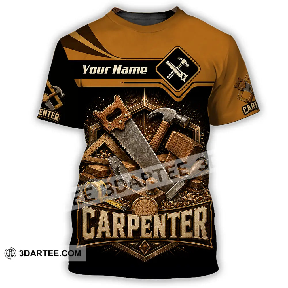 Unisex Shirt - Custom Carpenter Shirt - T-Shirt / S - T-shirt