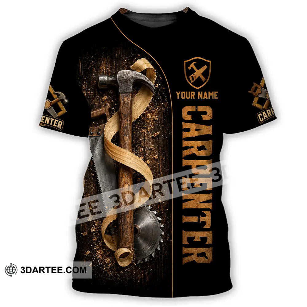 Unisex Shirt - Custom Carpenter Shirt - T-Shirt / S - T-shirt