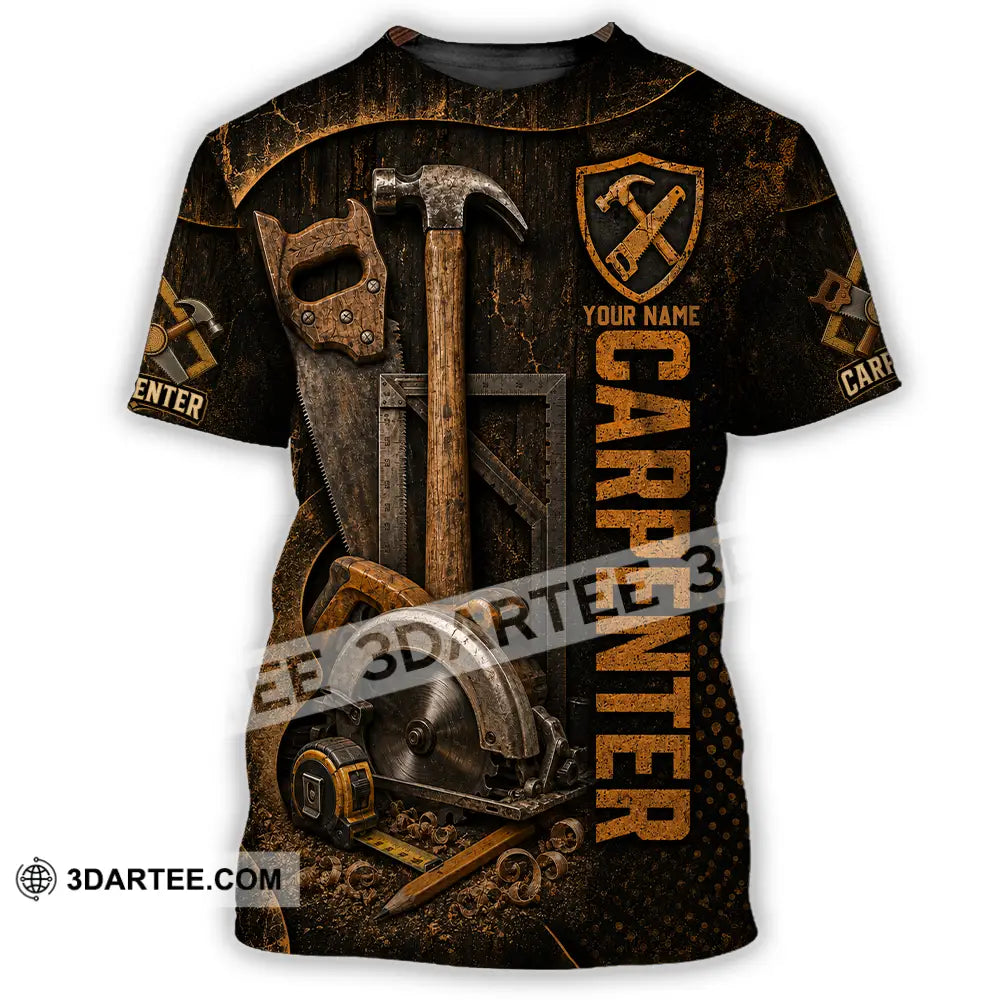 Unisex Shirt - Custom Carpenter Shirt - T-Shirt / S - T-shirt