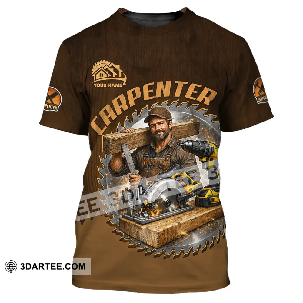 Unisex Shirt - Custom Carpenter Shirt - T-Shirt / S - T-shirt