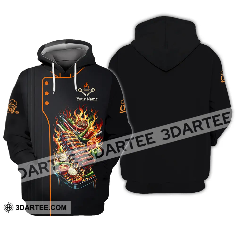 Unisex Shirt - Custom Chef 3D Shirt Hoodie / S T-shirt