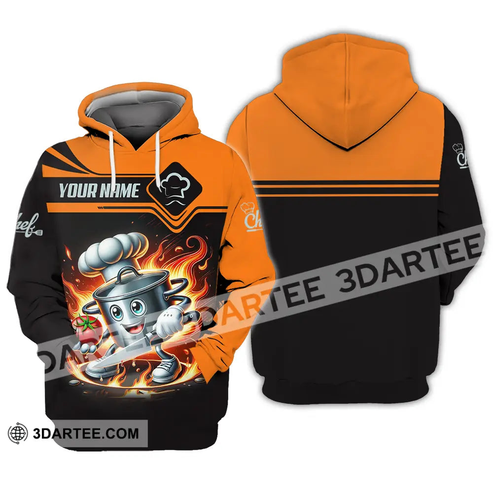 Unisex Shirt - Custom Chef 3D Shirt Hoodie / S T-shirt