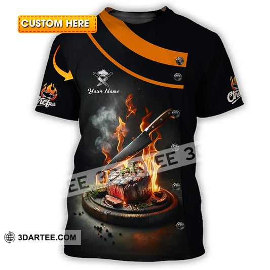 Unisex Shirt - Custom Chef 3D Shirt - T-shirt