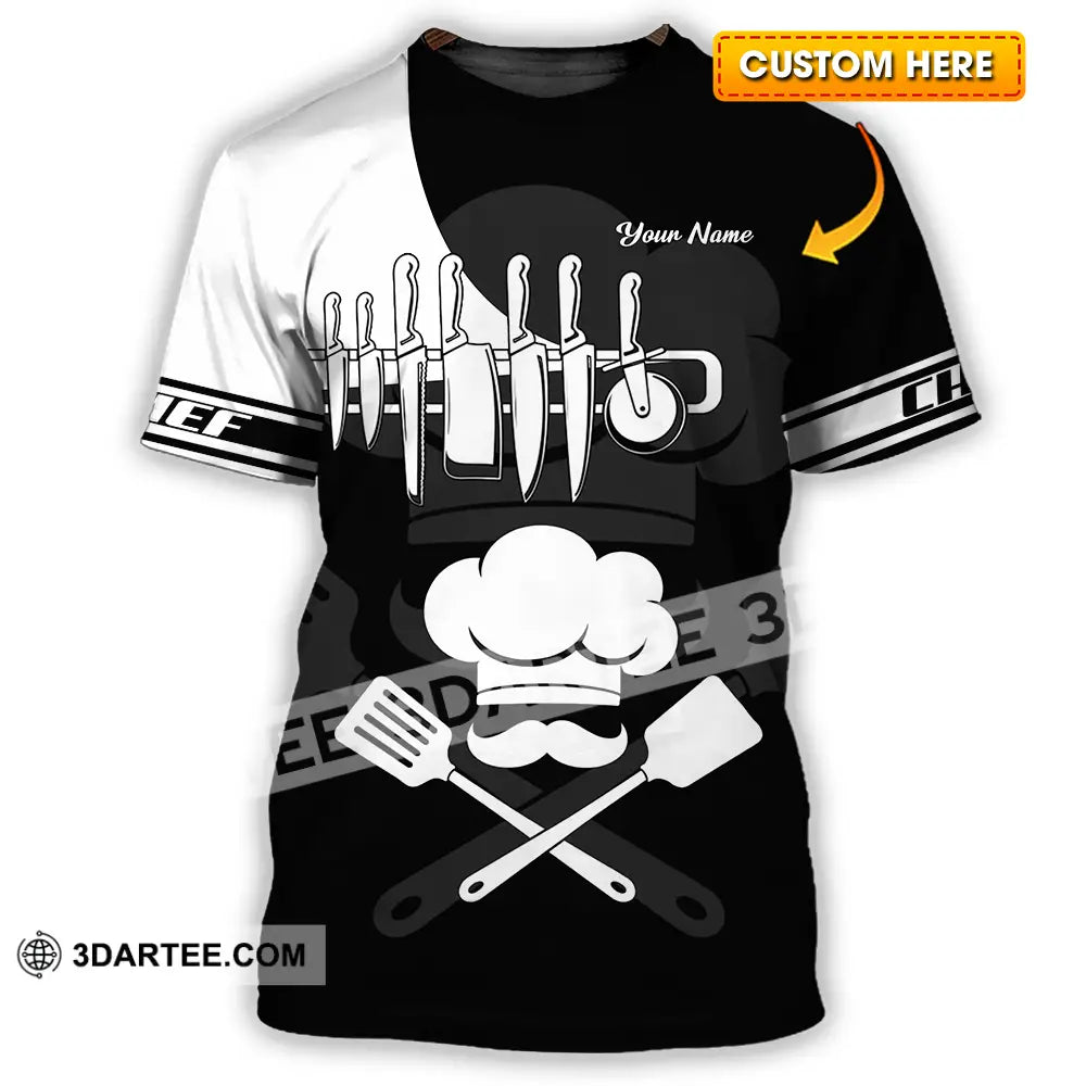 Unisex Shirt - Custom Chef 3D Shirt T-shirt