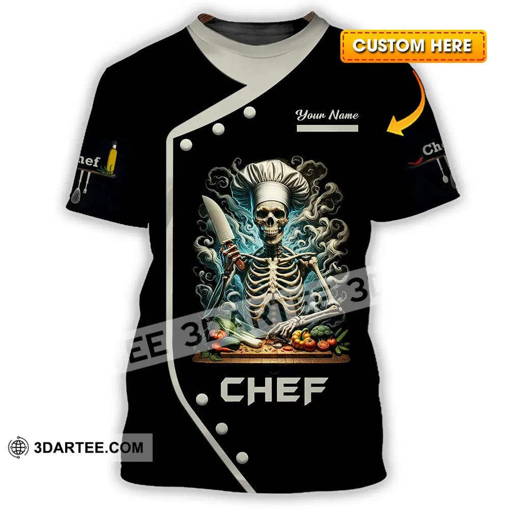 Unisex Shirt - Custom Chef 3D Shirt T-shirt