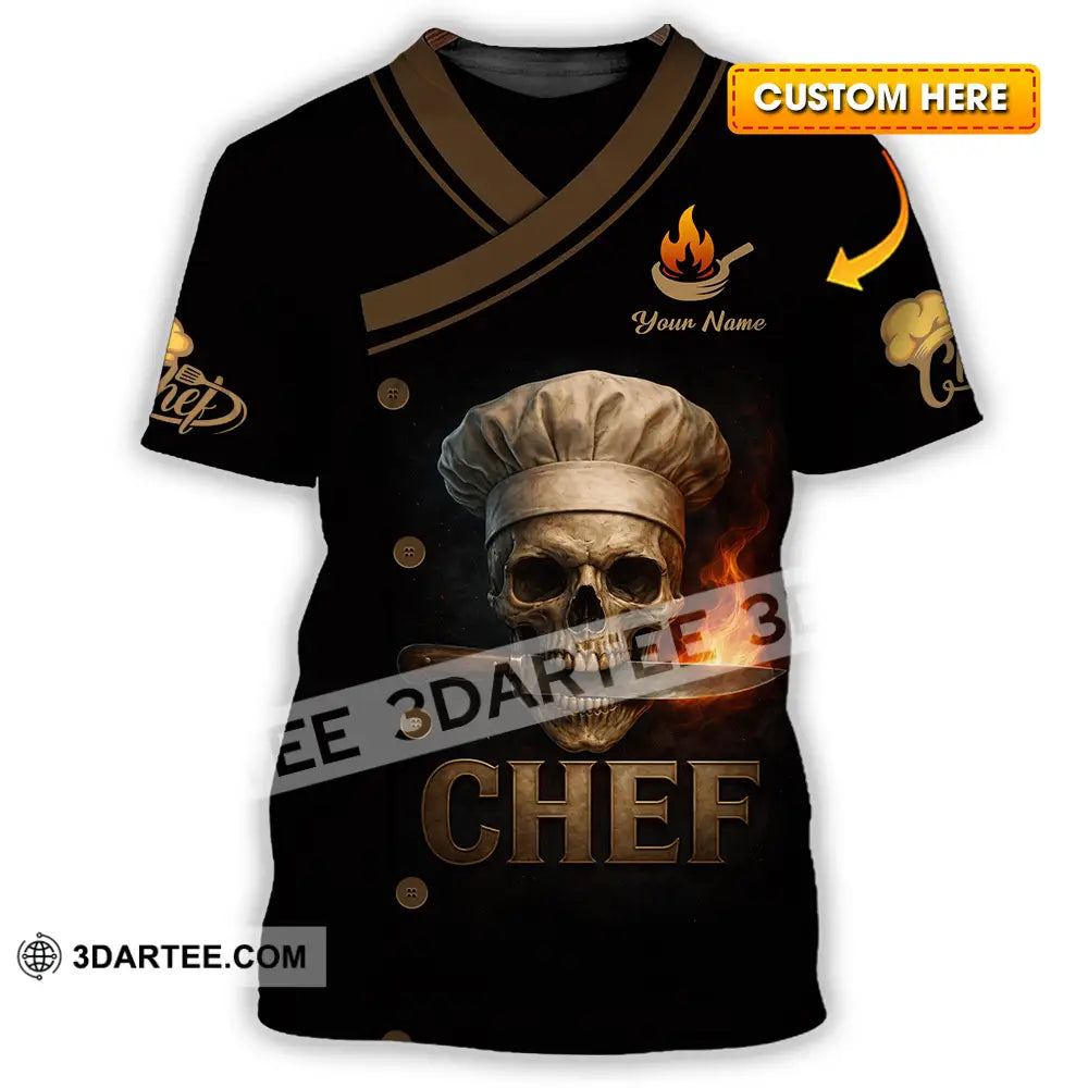 Unisex Shirt - Custom Chef 3D Shirt T-shirt