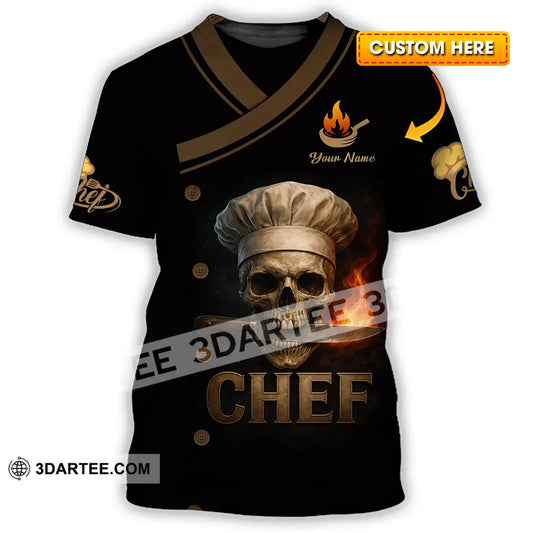 Unisex Shirt - Custom Chef 3D Shirt T-shirt