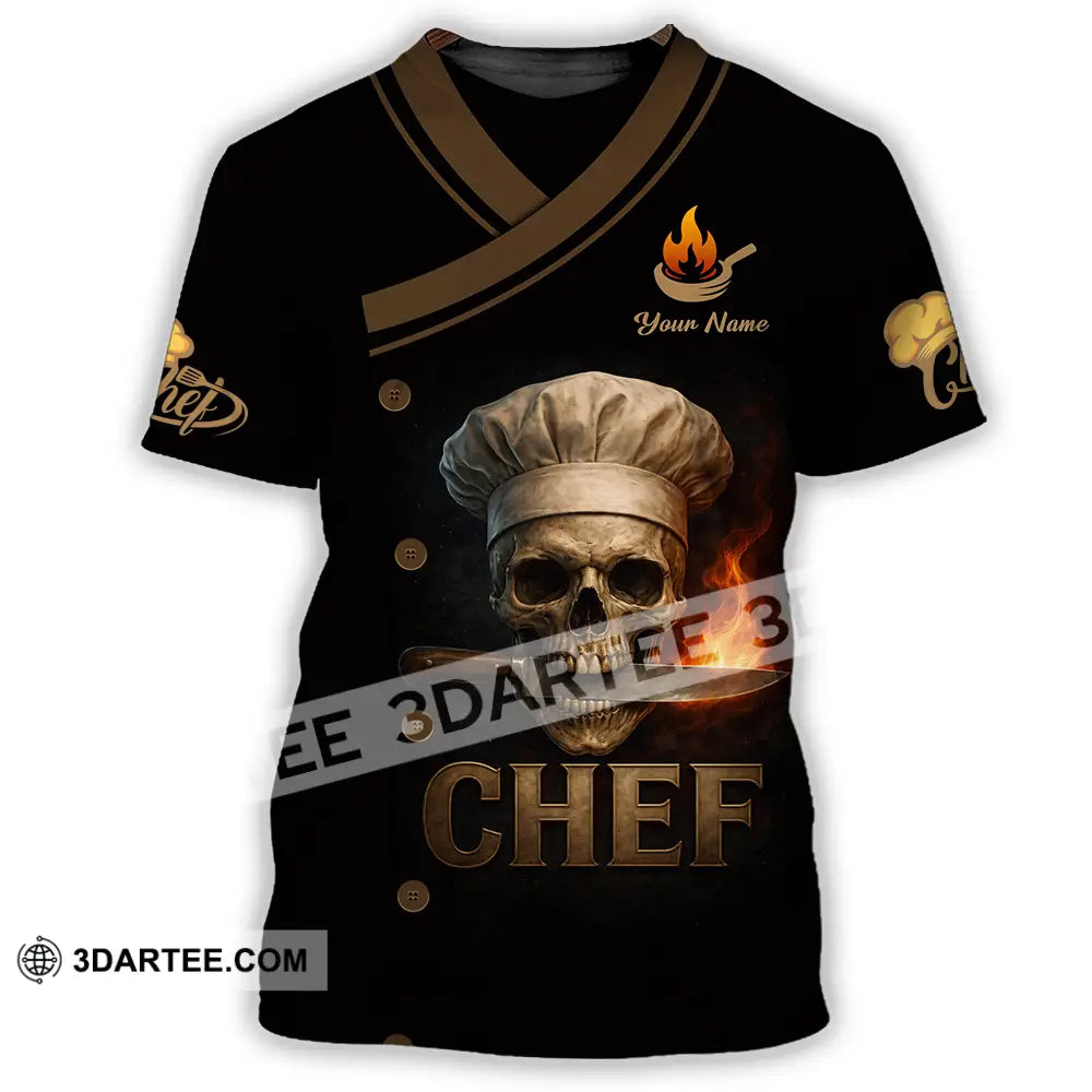 Unisex Shirt - Custom Chef 3D Shirt T-Shirt / S T-shirt