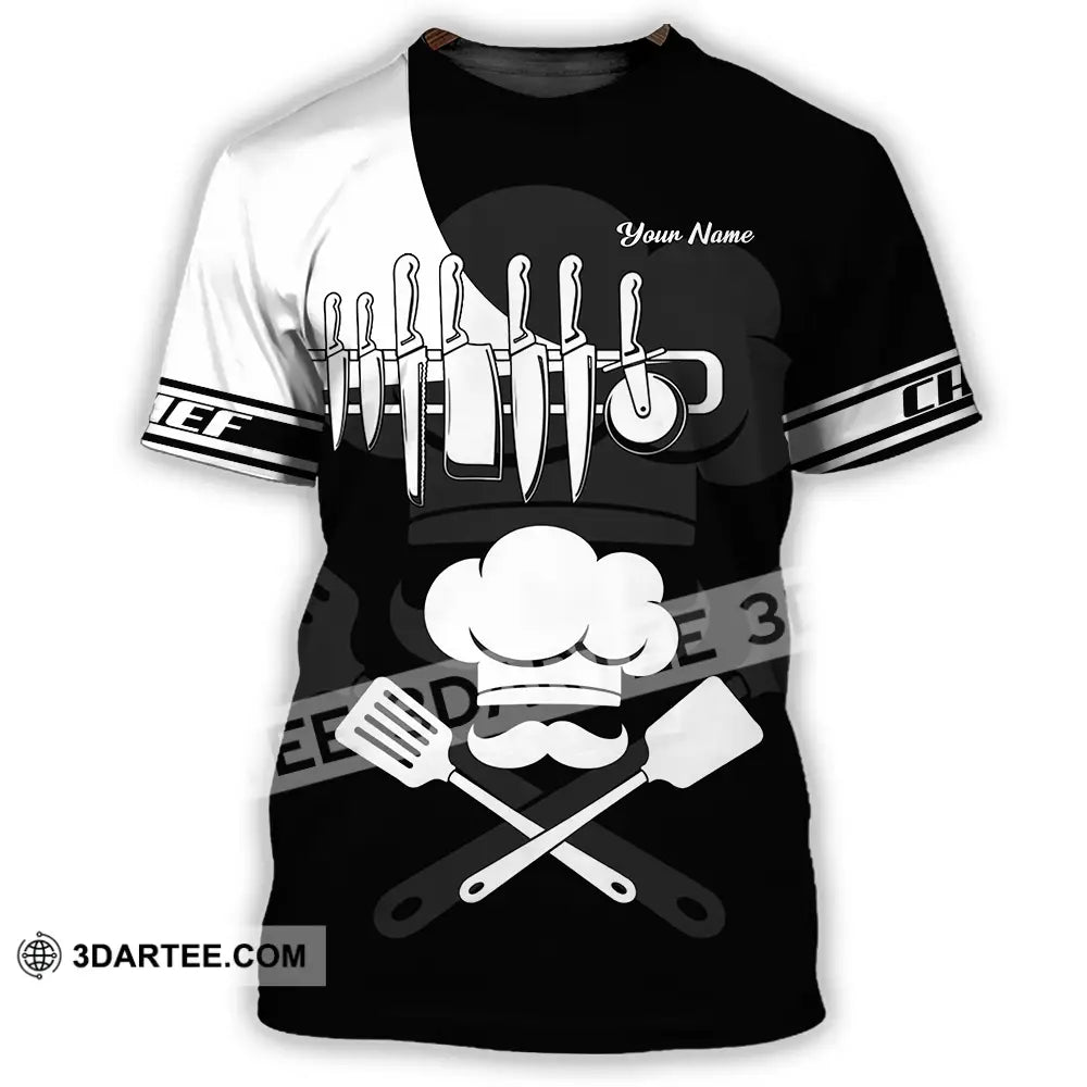 Unisex Shirt - Custom Chef 3D Shirt T-Shirt / S T-shirt
