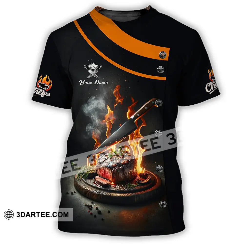 Unisex Shirt - Custom Chef 3D Shirt - T-Shirt / S - T-shirt