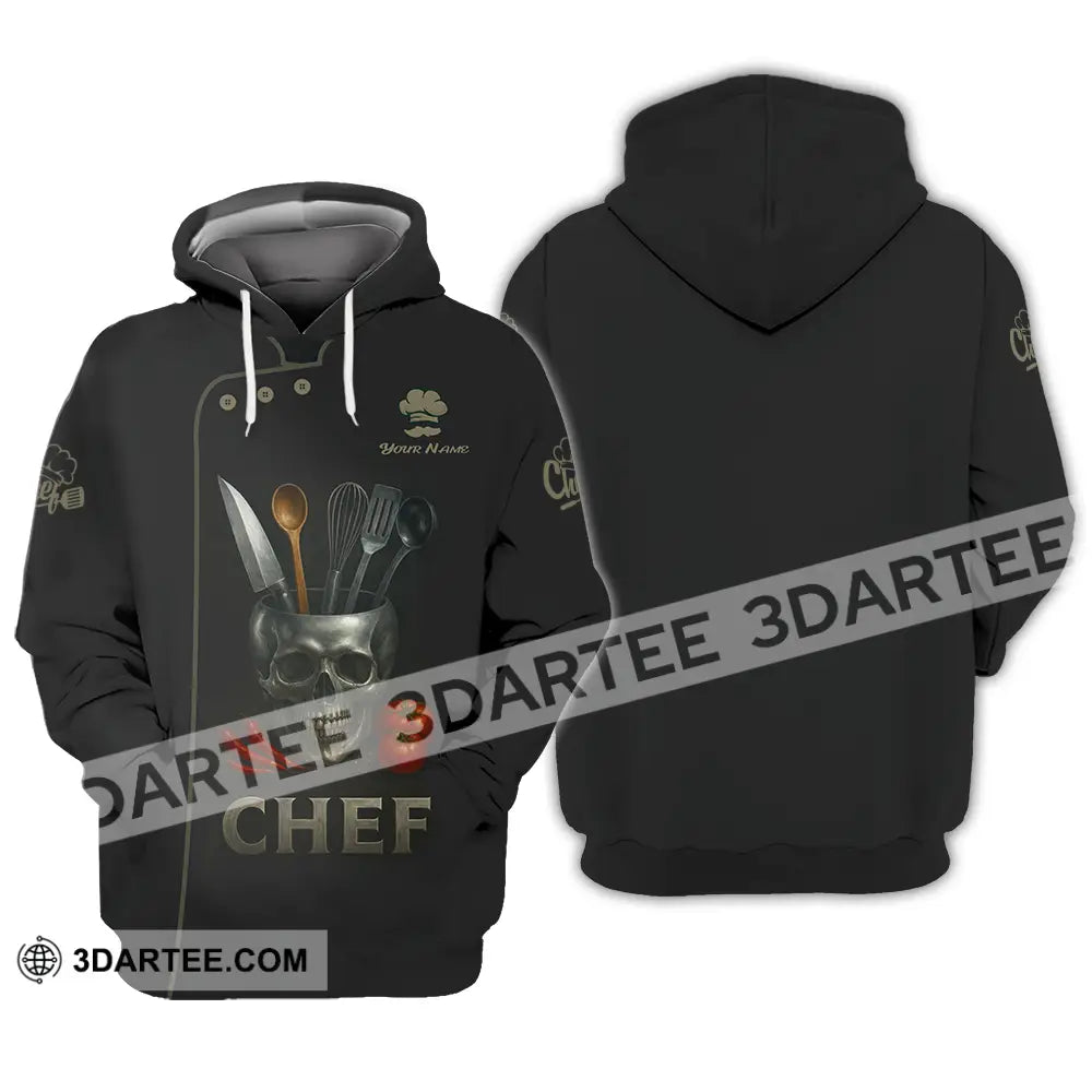 Unisex Shirt Custom Chef Shirt Hoodie / S T shirt
