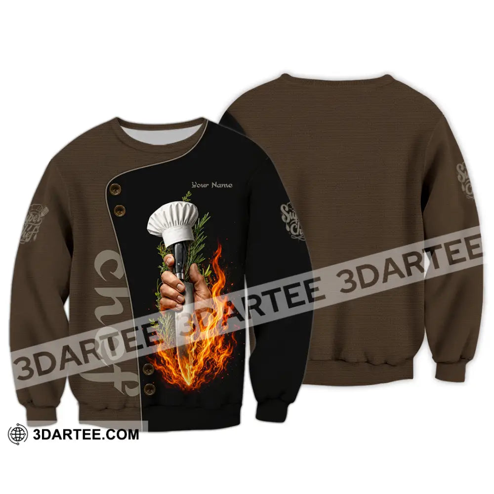 Unisex Shirt - Custom Chef Shirt - Long Sleeve / S - T-shirt