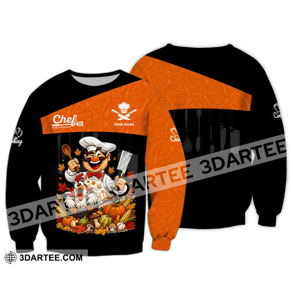 Unisex Shirt - Custom Chef Shirt - Long Sleeve / S - T-shirt